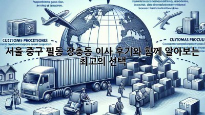 서울 중구 필동 장충동 이사, 후기와 함께 알아보는 최고의 선택